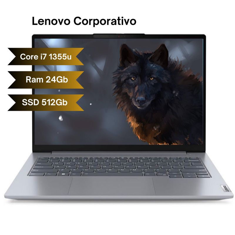 LENOVO - Portatil Lenovo V14 Intel Core I7 1355u Gen 13 - RAM 24Gb - SSD 512Gb Fhd 14 - Win 11