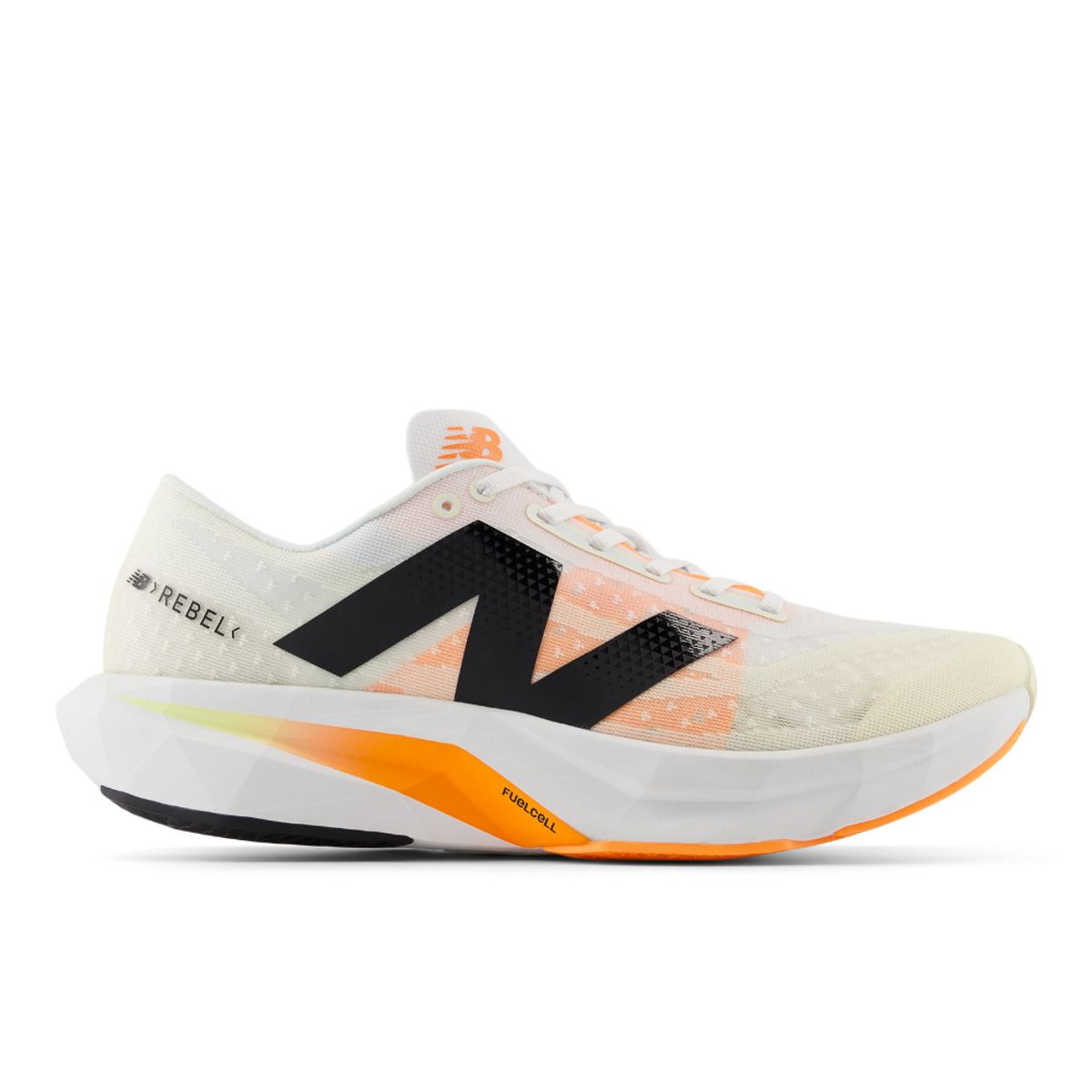 NEW BALANCE - Tenis New Balance Rebel Hombre-Blanco/Naranja