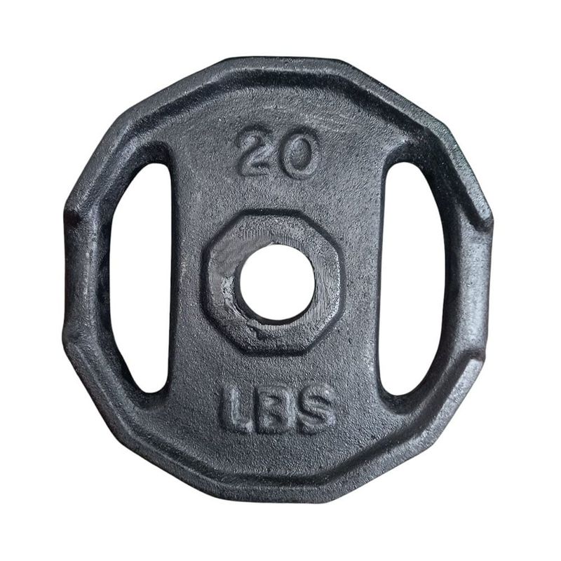 GENERICO - Disco De 20 Libras Para Barra De 2 Pulgadas Olímpicas 10kg