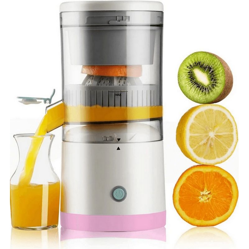 GENERICO - Exprimidor Extractor De Frutas Naranja Recargable Portatil