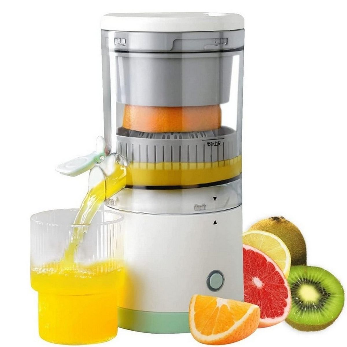 DAYOSHOP - Exprimidor Extractor De Frutas Naranja Recargable Portatil