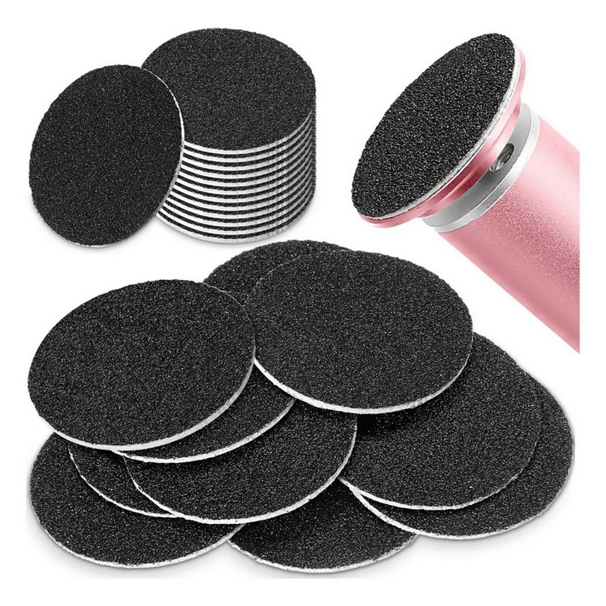 DAYOSHOP - Limas Discos Repuesto Pulidor De Callos Eléctrico X 60 Unid