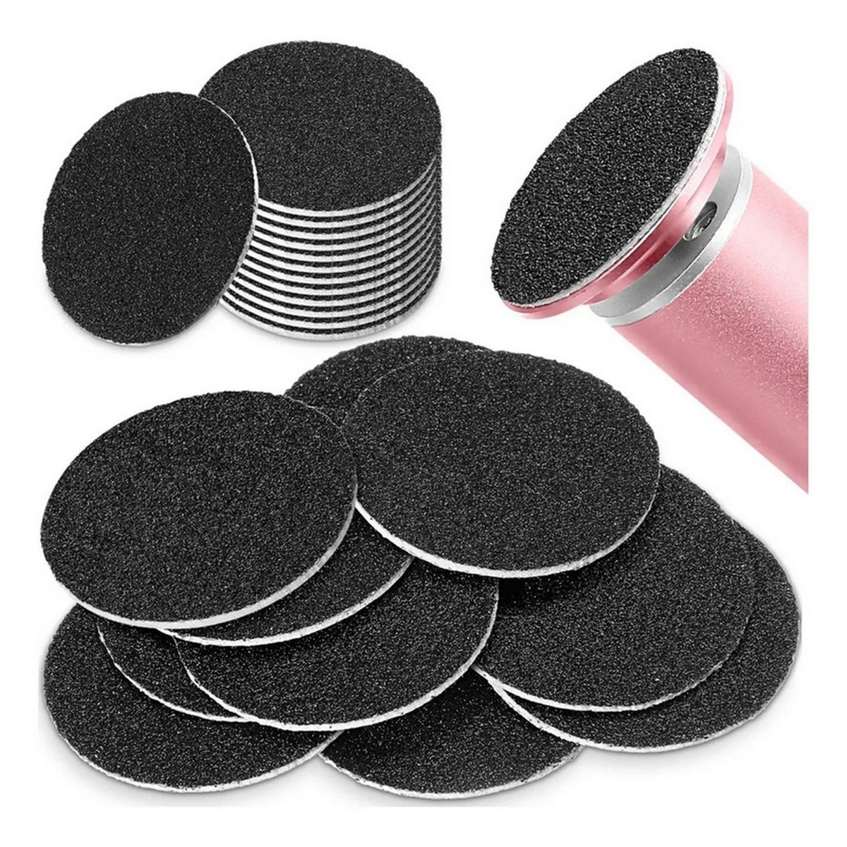 DAYOSHOP - Limas Discos Repuesto Pulidor De Callos Eléctrico X 60 Unid