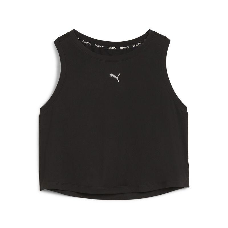 PUMA - Top Bra Marca Puma Original Cloudspun Sleeveless Negro Mujer