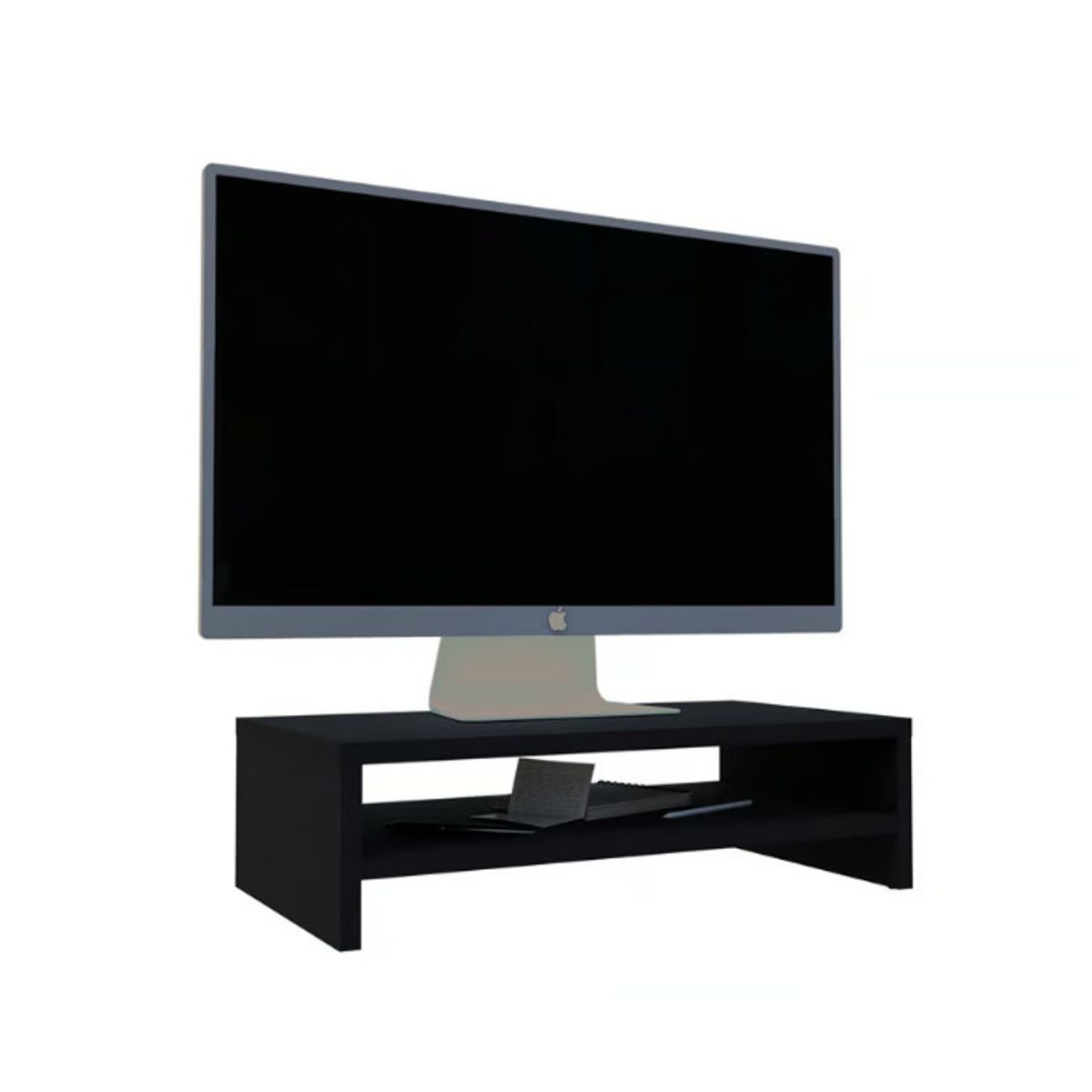 GENERICO - Base Elevador Para Monitor Color WENGUE