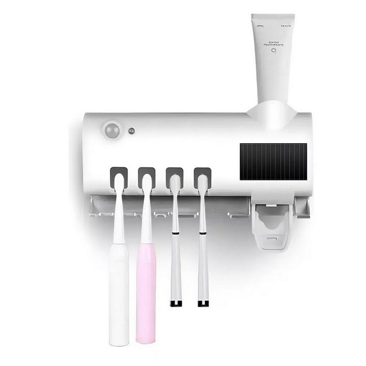 DAYOSHOP - Dispensador Crema Dental+ Soporte Esterilizador De Cepillos