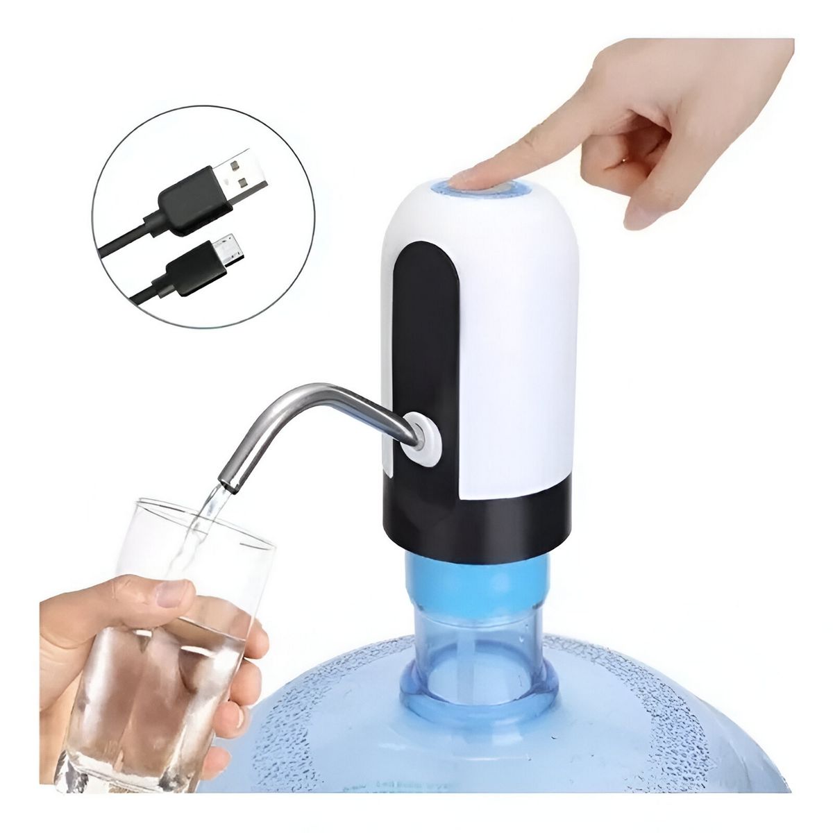 DAYOSHOP - Dispensador Automatico De Agua Para Botellon Recargable
