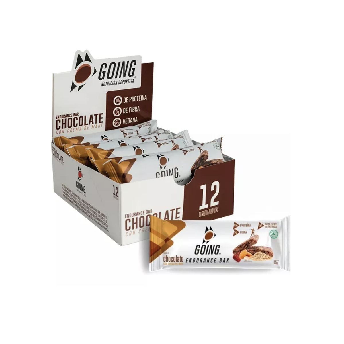 GOING - Barra De Proteína Going X12 Und Chocolate