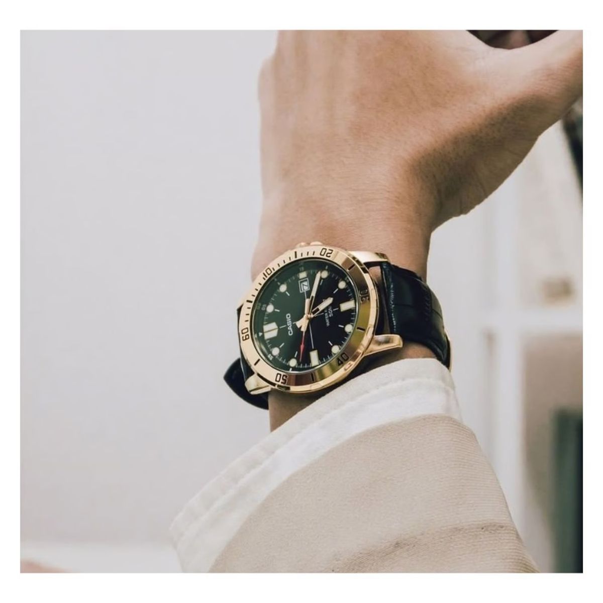 CASIO - Reloj Casio MTP-VD01GL-1E Caballero Elegante