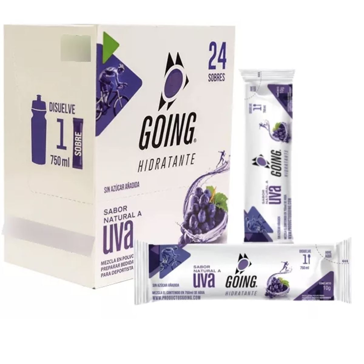 GOING - Hidratante Going Electrólit X24 Uva