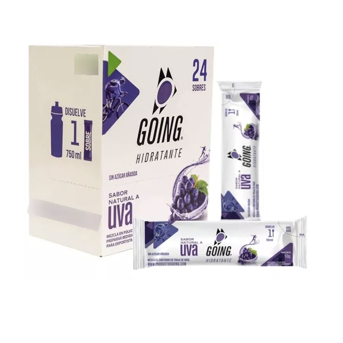 GOING - Hidratante Going Electrólit X24 Uva