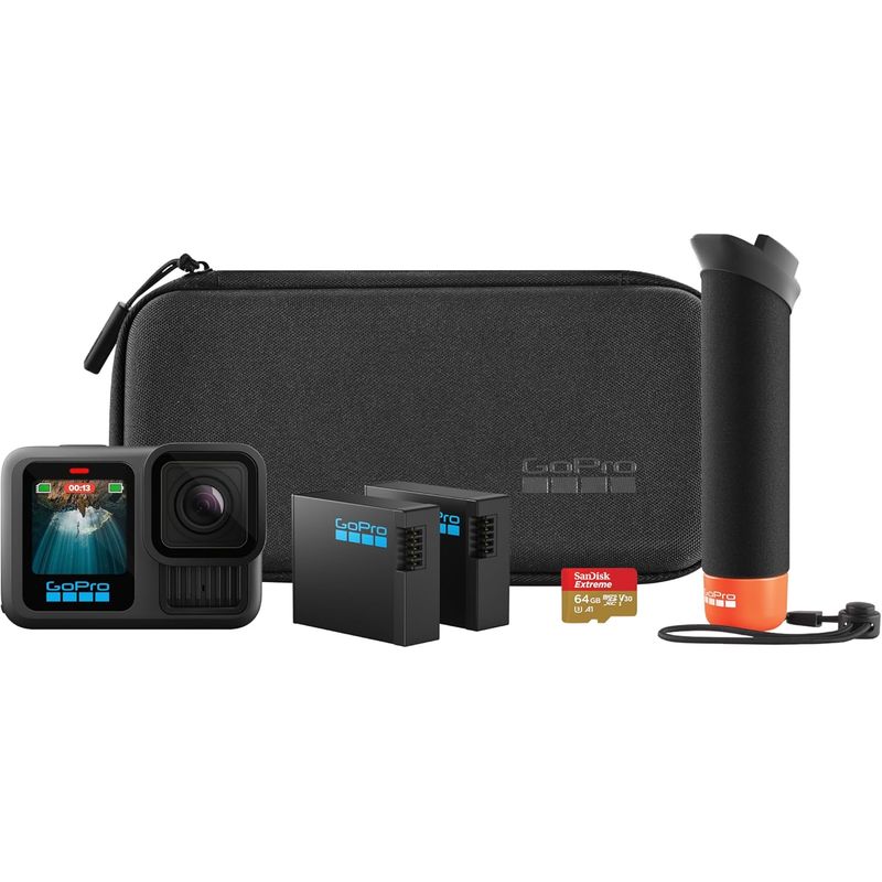 GOPRO - Camara GoPro HERO 13 Combo Accesorios Color Negro
