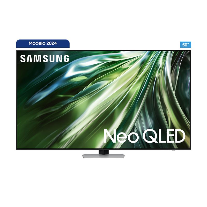 SAMSUNG - Televisor Gaming Samsung 50 Neo QLED 4K Neo Slim QN50QN90DAKXZL + A08C Wireless Deep Bass Earphones