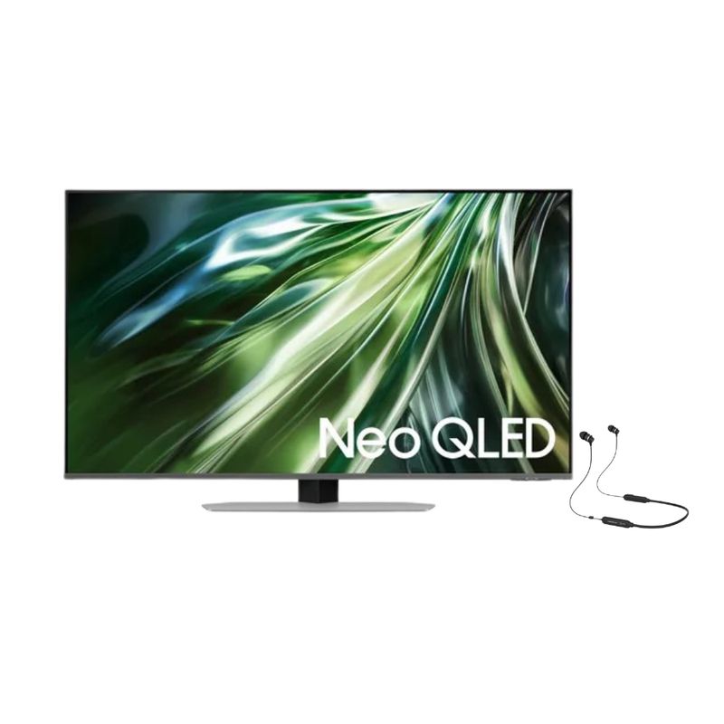 SAMSUNG - Televisor Gaming Samsung 50 Neo QLED 4K Neo Slim QN50QN90DAKXZL + A08C Wireless Deep Bass Earphones