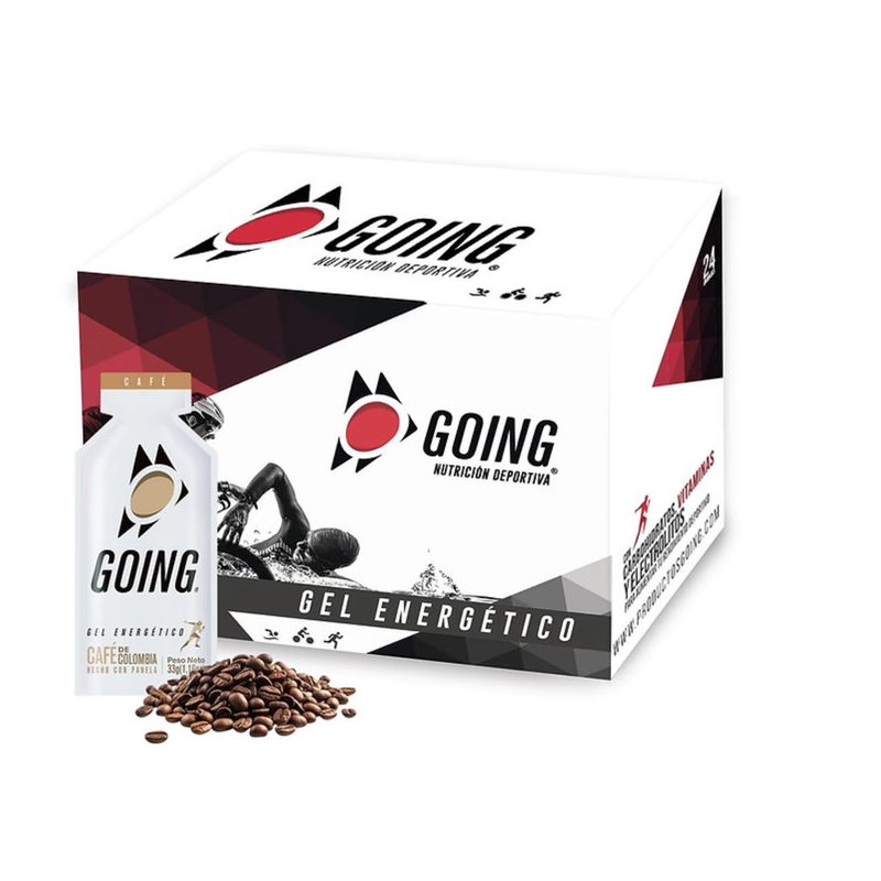 GOING - Going Gel Energetico X24 Sobres - Café