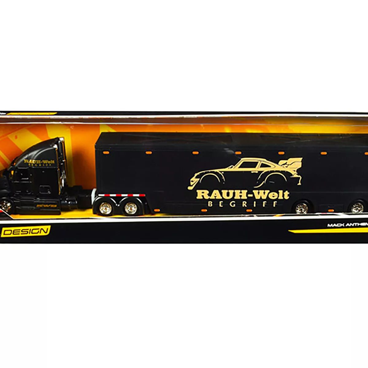 MAISTO - Camión a escala 164 Trailer Mack Anthem Diecast Original