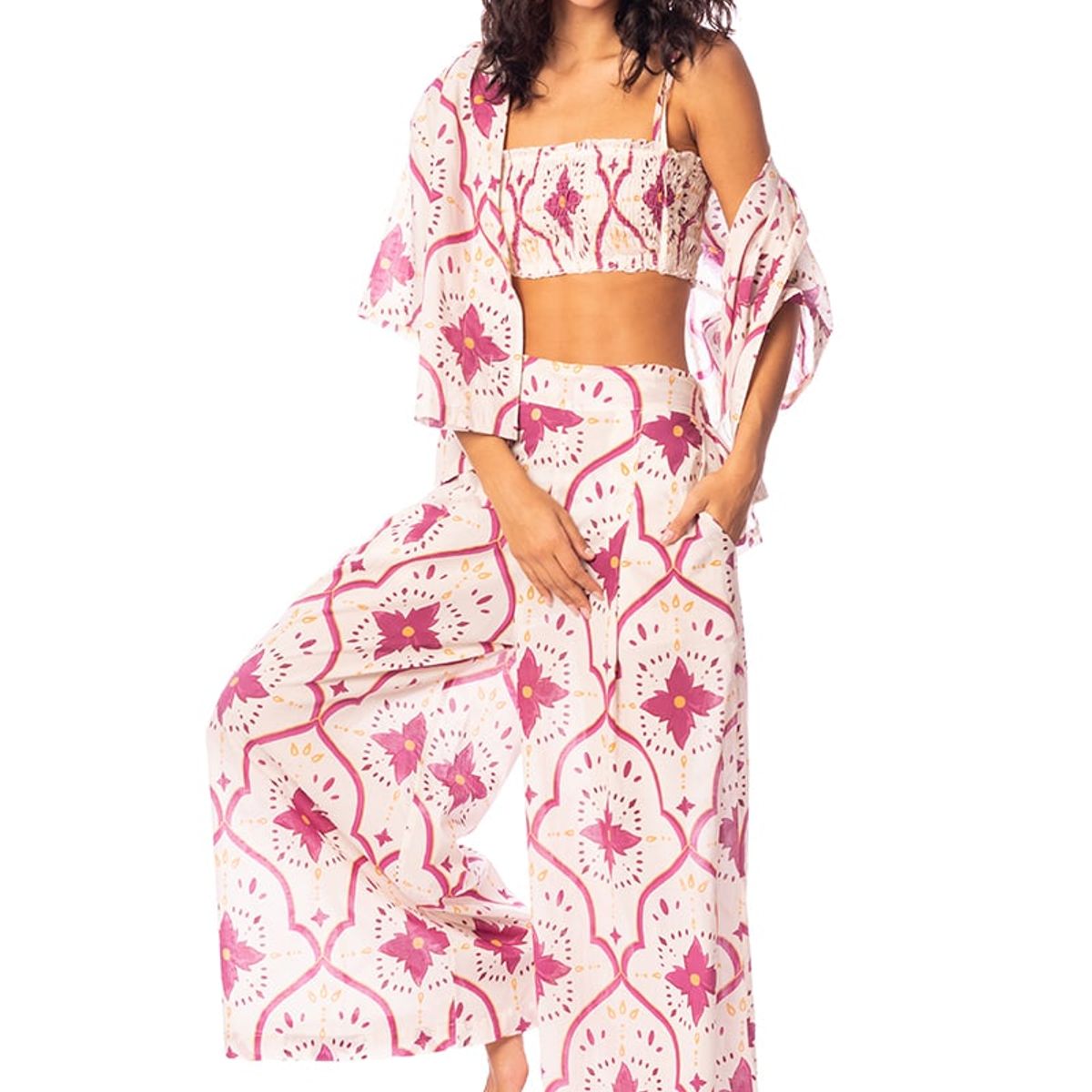 KIBYS - CROP TOP SALIDA DE BAÑO 9189