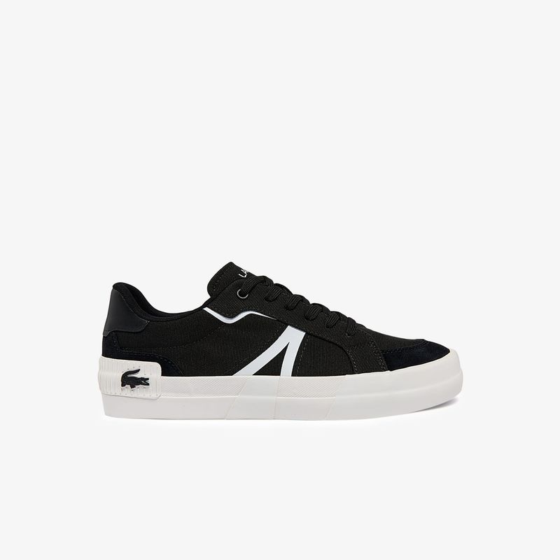 LACOSTE - Tenis Casuales Lacoste Original Negro Para Hombre