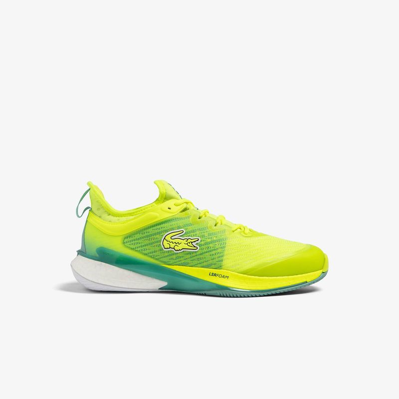 LACOSTE - Tenis Deportivos Lacoste Original Amarillo Para Hombre