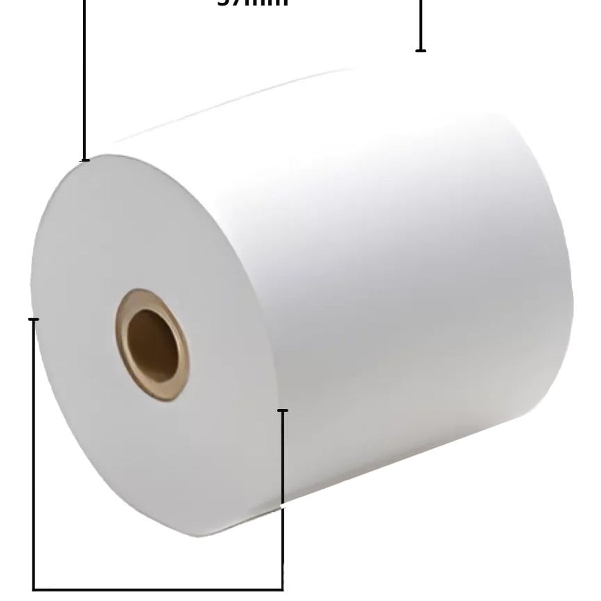 GARABATOS - Rollo Termico 55Gr 57 X 30  Pack x 8 unidades