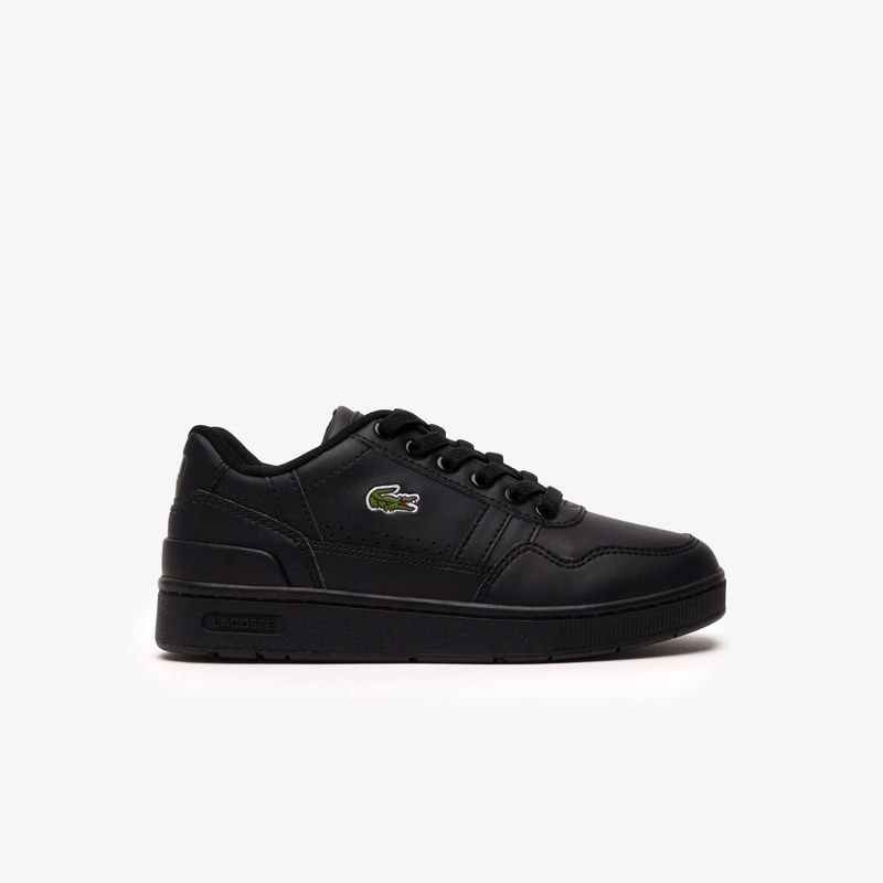 LACOSTE - Tenis Deportivos Lacoste Original Negro Para Niños