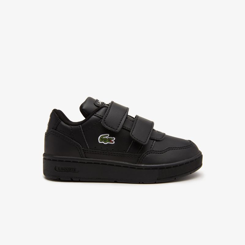 LACOSTE - Tenis Deportivos Lacoste Original Negro Para Niños