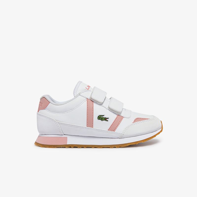 LACOSTE - Tenis Deportivos Lacoste Original Blanco Para Niños