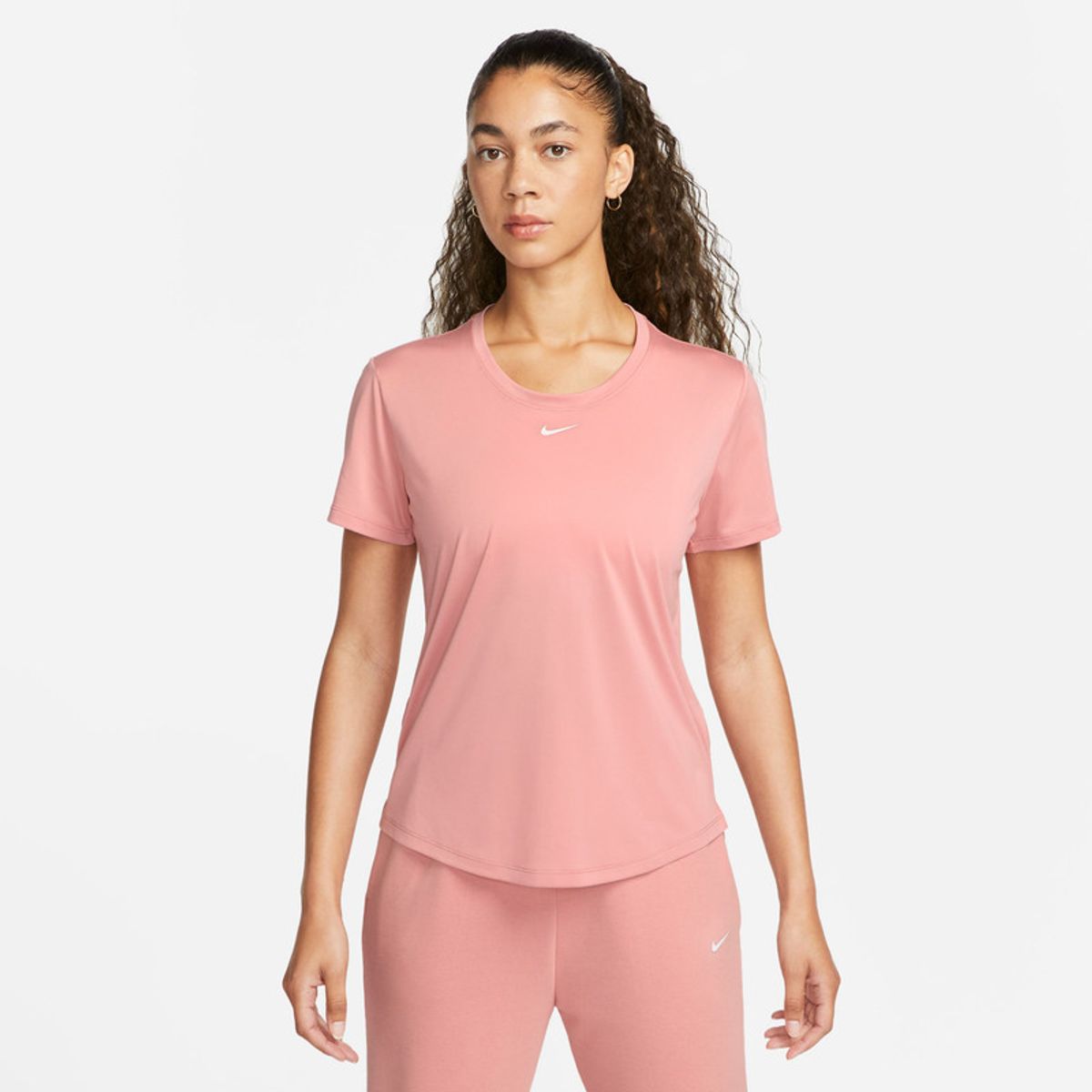 NIKE - Camiseta deportiva Mujer Nike One Drifit Standart Top