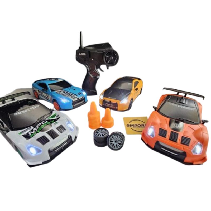 GENERICO - Auto de coleccion drift control remoto amarillo