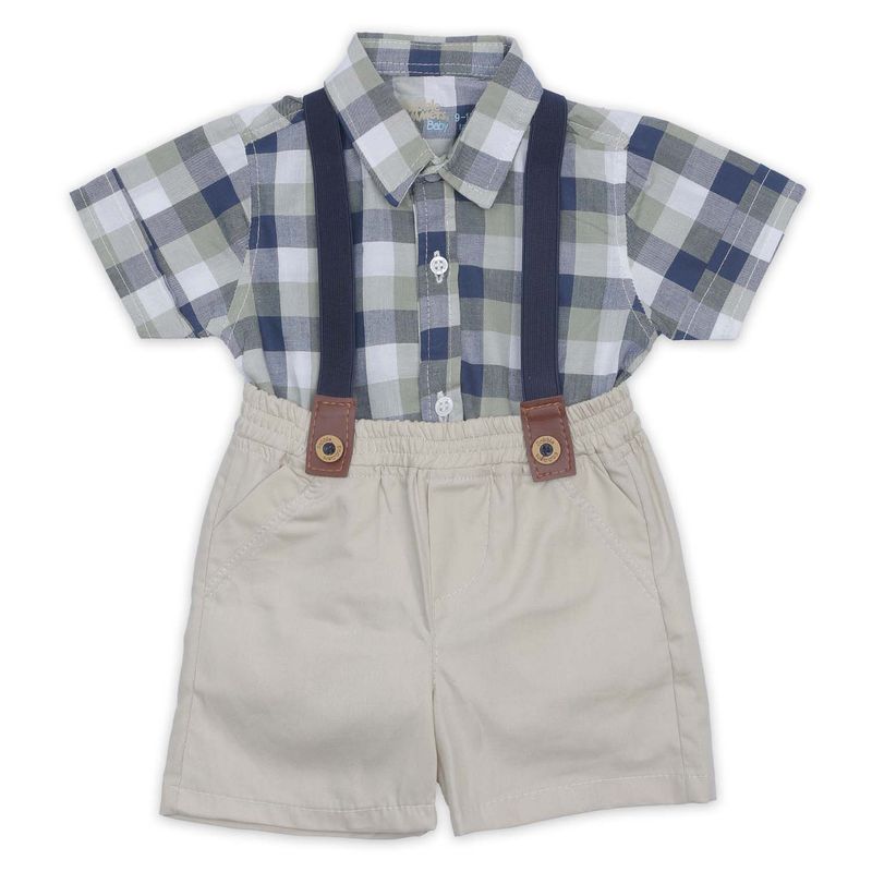 BUBBLE GUMMERS - Conjunto Para Niño Bubblegummers Azul-Verde Jabari