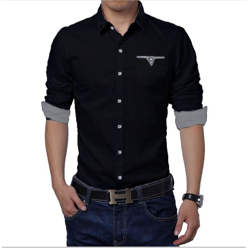THE CLOTHING COMPANY - Camisa Hombre Diseño Bolsillo