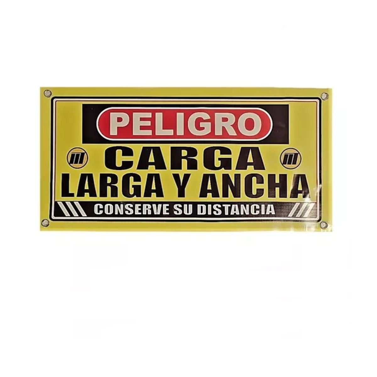 NACIONAL - SEÑALIZACIÓN TIPO PENDON CARGA ANCHA Y LARGA 100X50