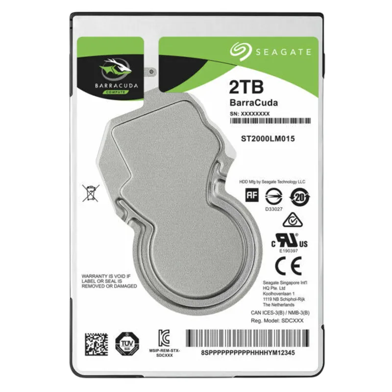 SEAGATE - Disco Duro SEAGATE 2TB Portátil Original