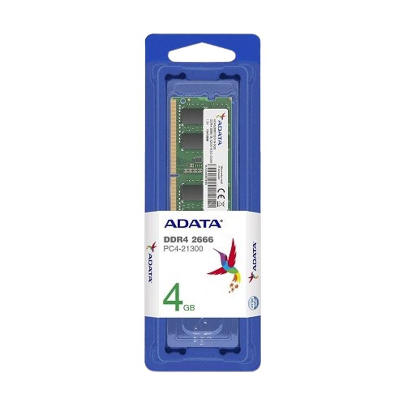 ADATA - Memoria RAM DDR4 ADATA 4GB 2666MHZ Portátil 250001