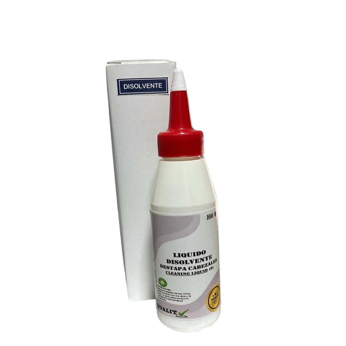 QUALITY - Disolvente Tinta Destapa Cabezales para Impresoras