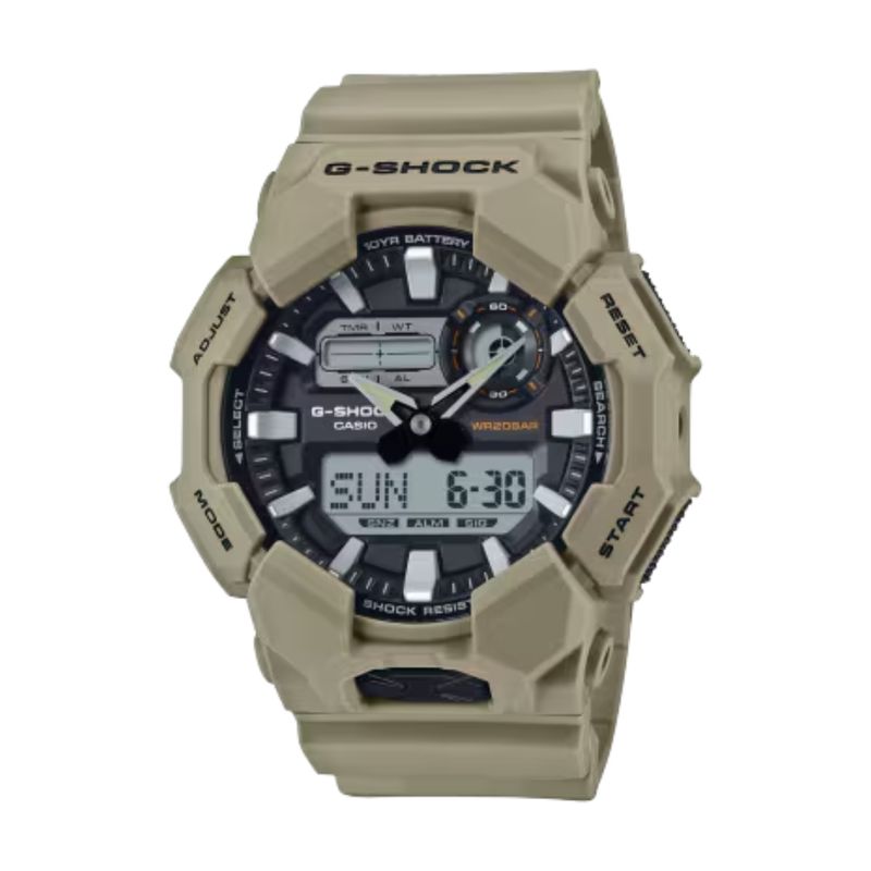 CASIO - Reloj G-SHOCK Modelo GA-010-5A Deportivo