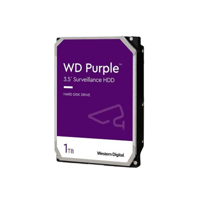 WESTERN DIGITAL - Disco Duro Wester Digital 1TB Purple