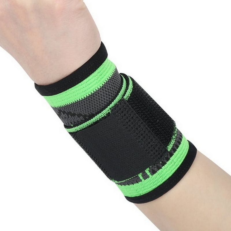 DAYOSHOP - Muñequera Deportiva Ajustable De Compresión Unisex
