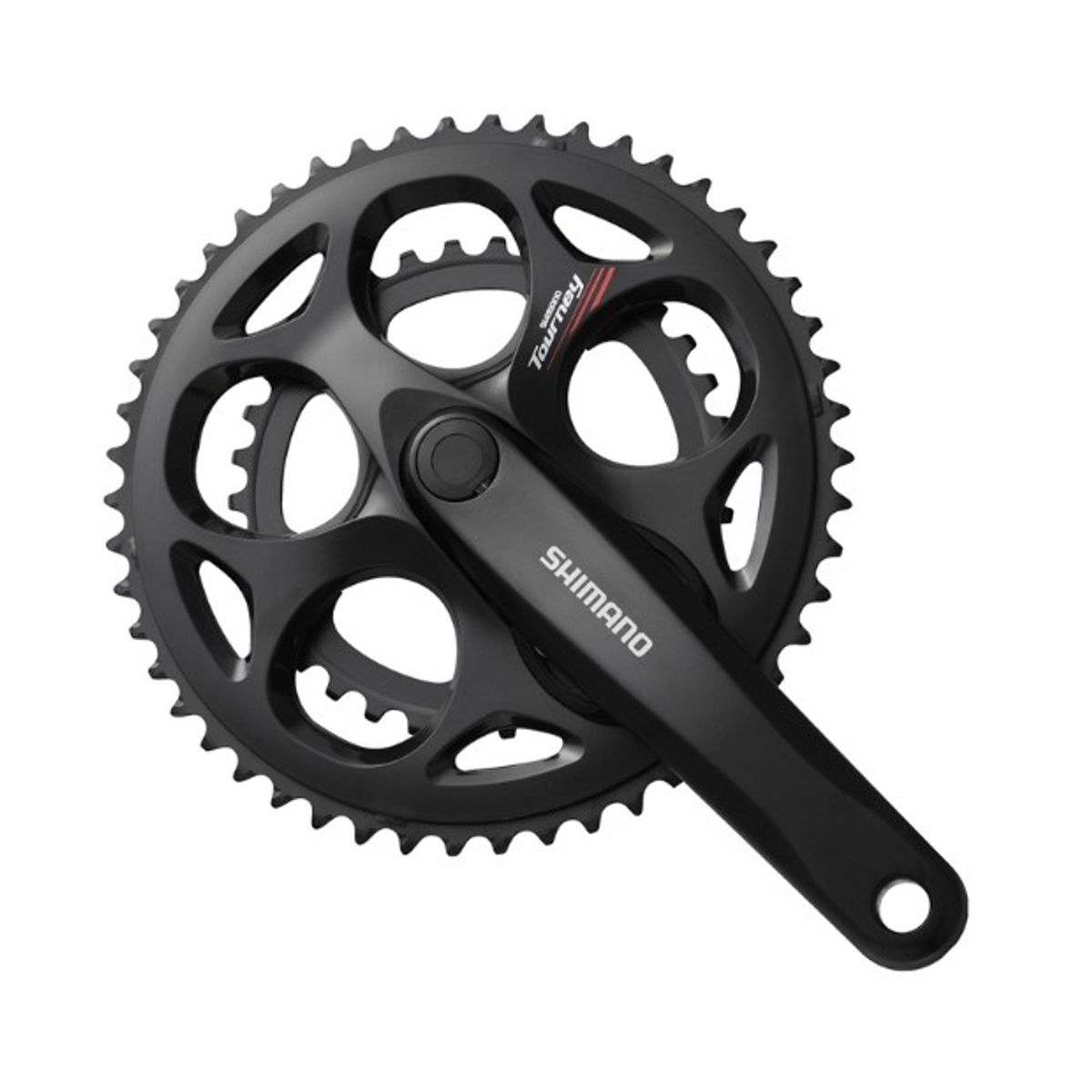 SHIMANO - Doble Plato Biela Shimano TOURNEY FC-A070 50-34T 170mm 7-8 V