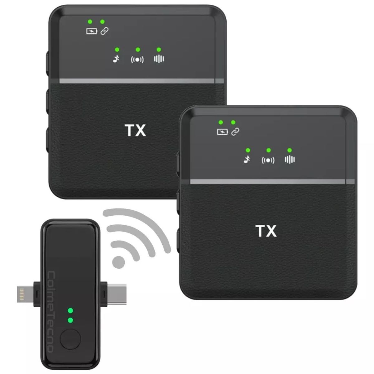 MICRO - Microfono Inalambrico Solapa Receptor Tipo C lightning Sx31