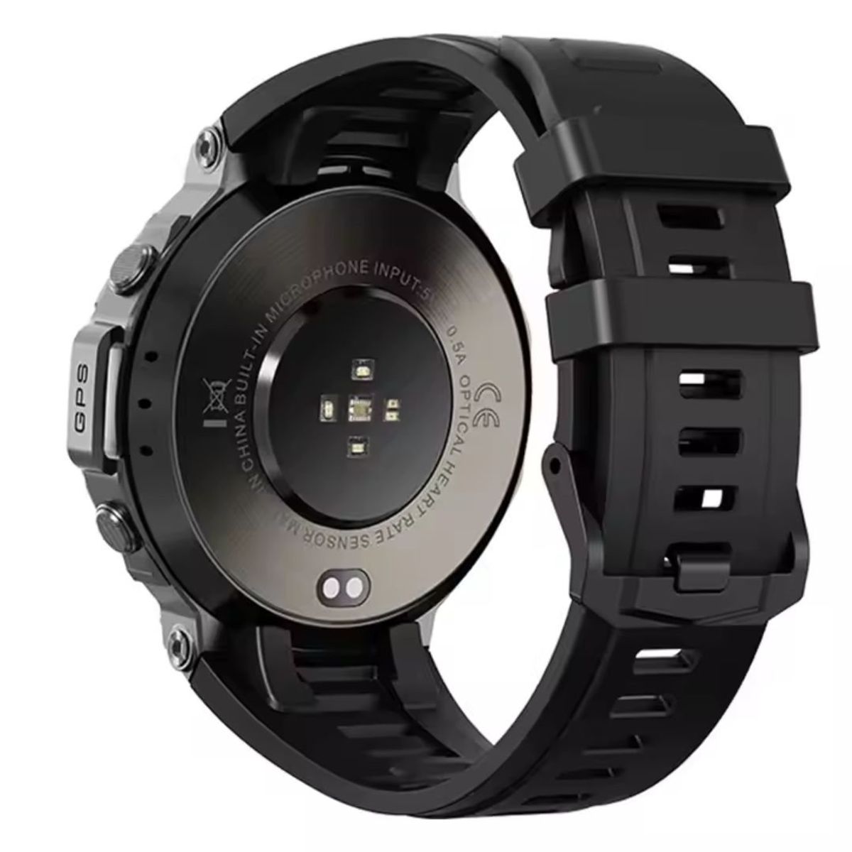 GENERICO - Smartwatch DM58 GPS Real Brújula Altímetro 5ATM IP69K