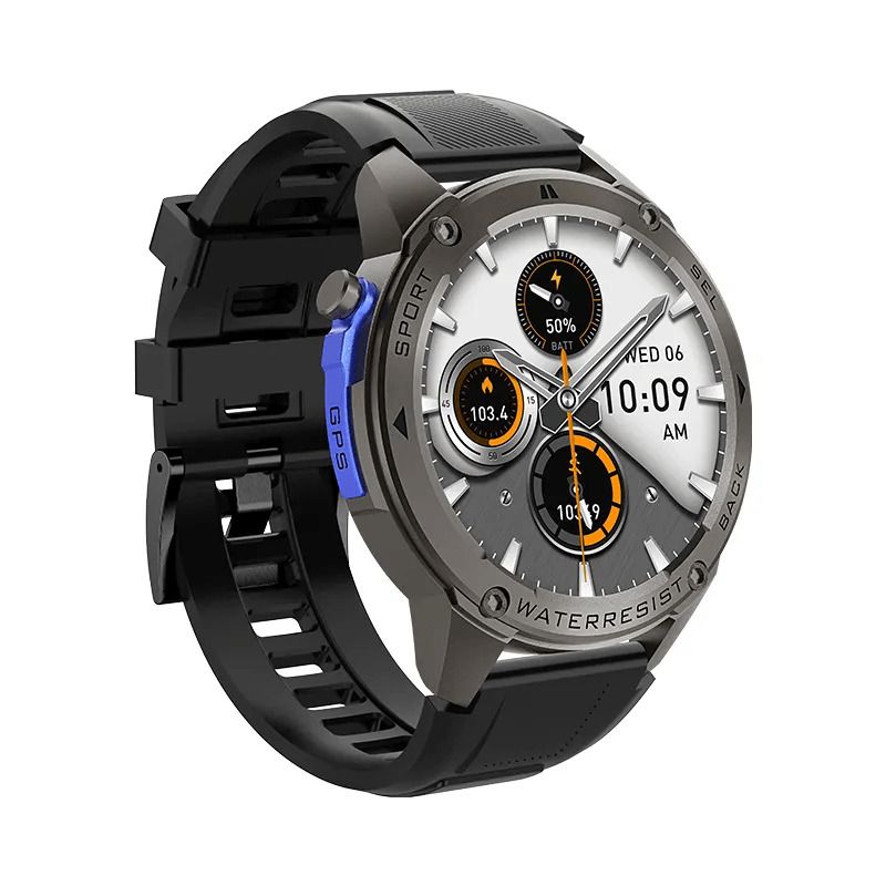 GENERICO - Reloj Inteligente DM56 GPS Fitness Brújula Altímetro Barométrico 5ATM