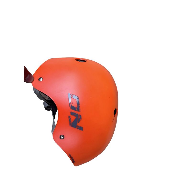 GENERICO - Casco Para Scooter y Trucos Ajustable Color Naranja