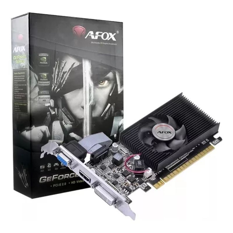 NVIDIA - Tarjeta de Video AFOX NVIDIA GeForce GT210 1GB