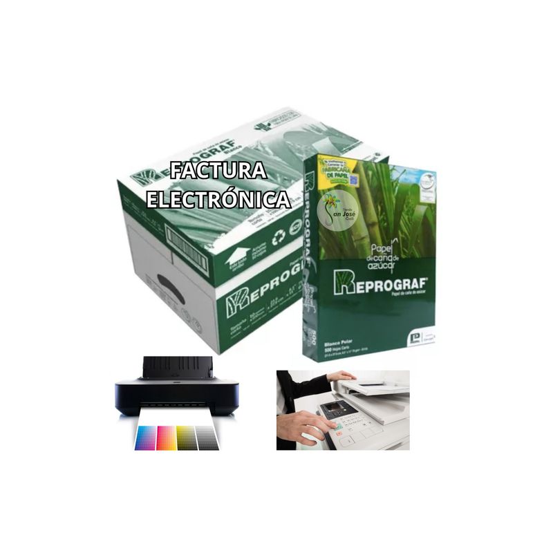 GENERICO - Resma De Papel Bond Blanco Carta 75gr 500 hojas