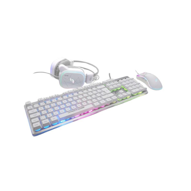 JYR TECHNOLOGY - Combo Gamer 3 en 1 Jyr Zero 016  Teclado, Mouse y Diadema