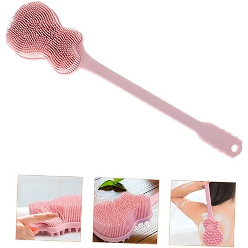 GENERICO - Cepillo de baño para restregar espalda