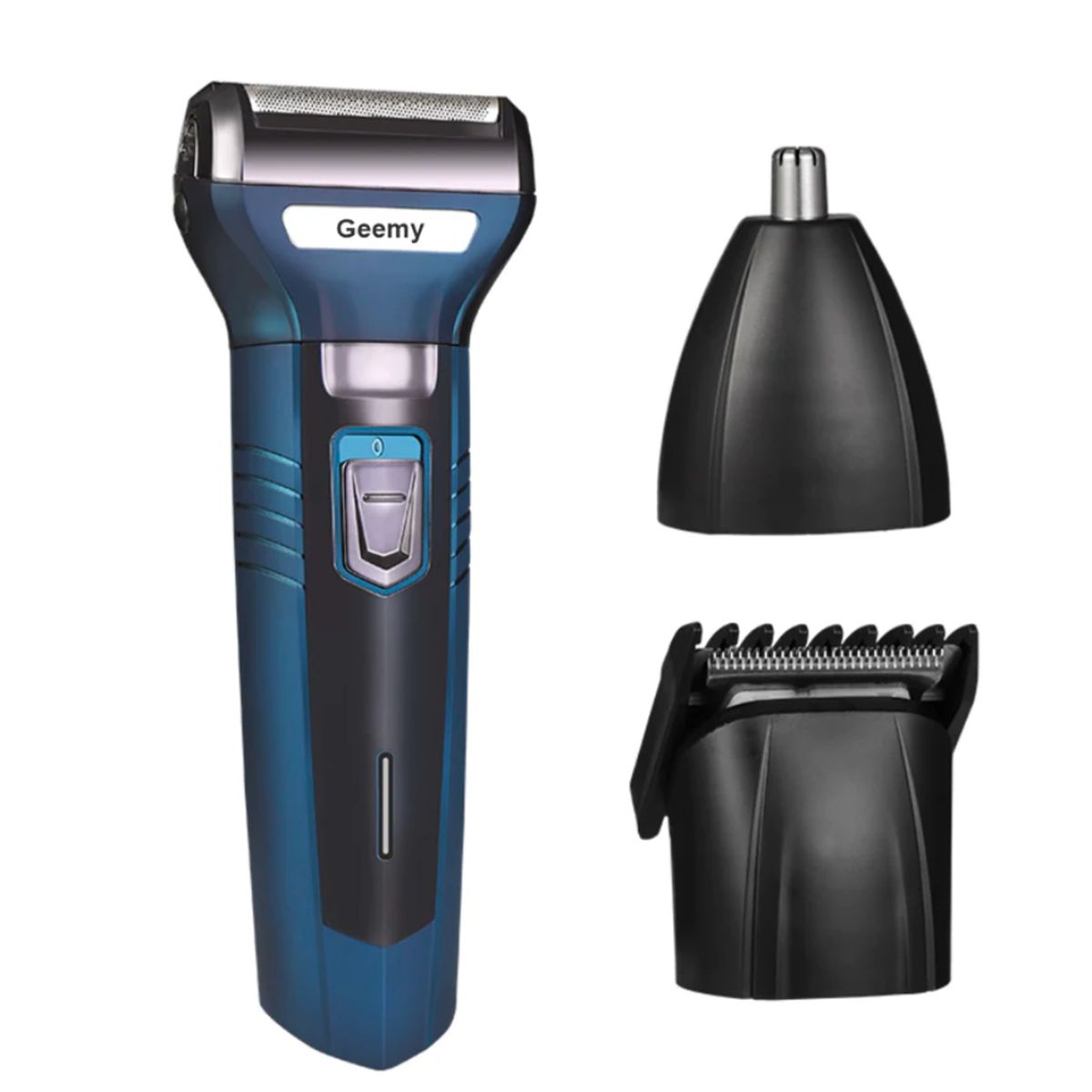 GENERICO - Afeitadora 3 En 1 Recargable Geemy Corta, Perfila Y Afeita