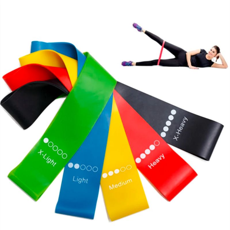 GENERICO - Bandas De Resistencia Para Ejercicios - Pack De 5 Niveles