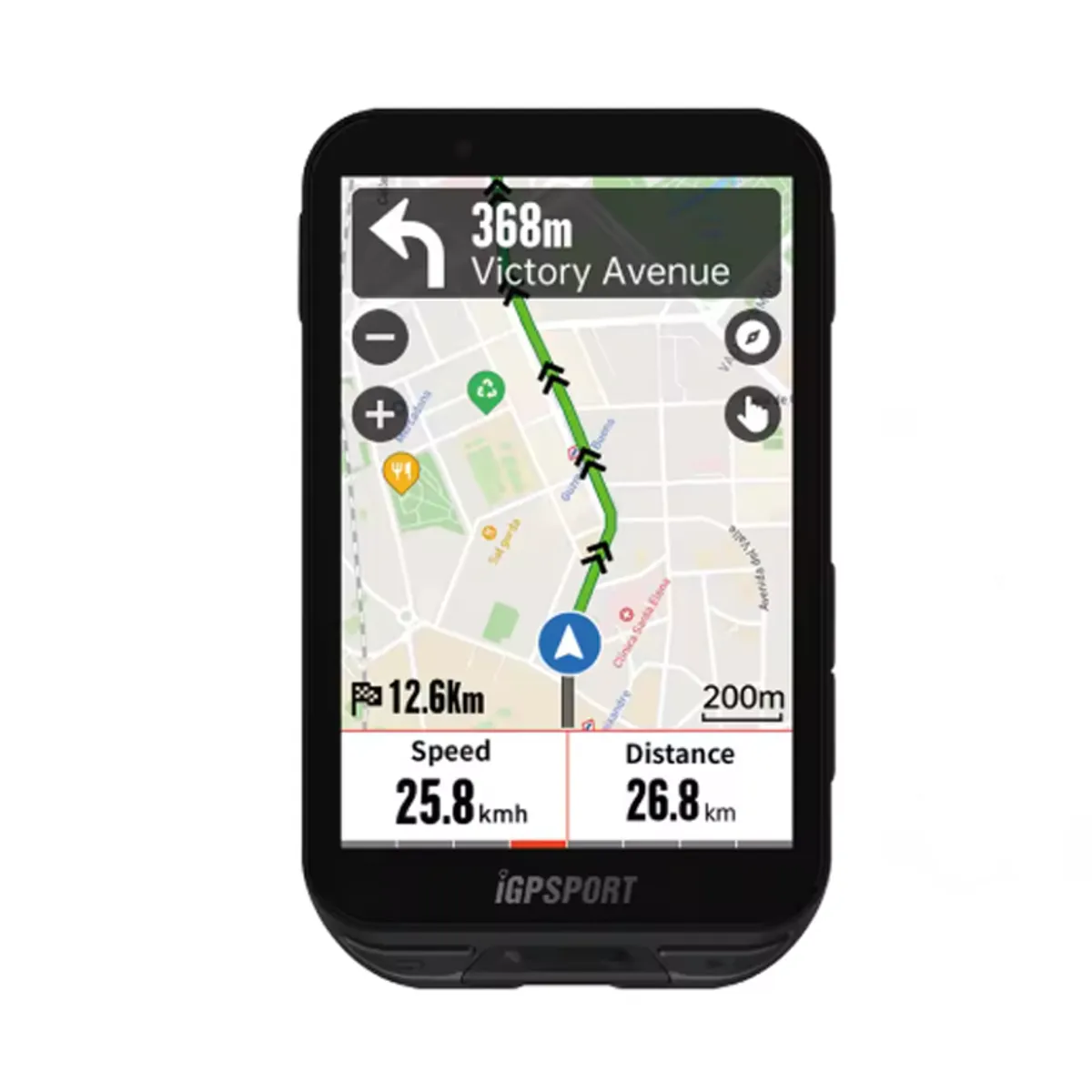 IGPSPORT - Ciclocomputador Igpsport Igs800 Táctil Color Negro